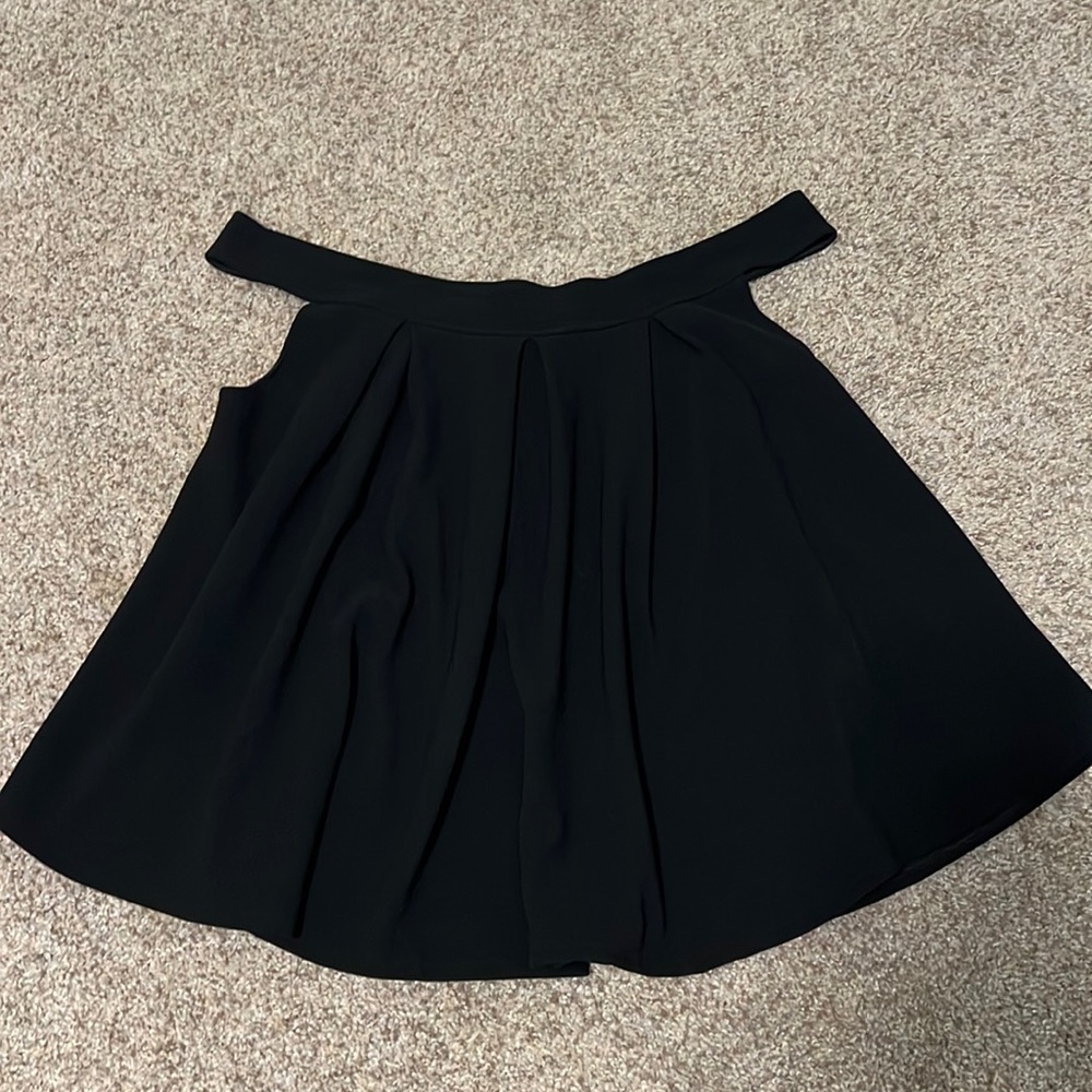 Black Off the Shoulder Top